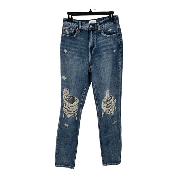 Pistola Jeans Presley high rise relaxed roller blue size 25 - Picture 2 of 9